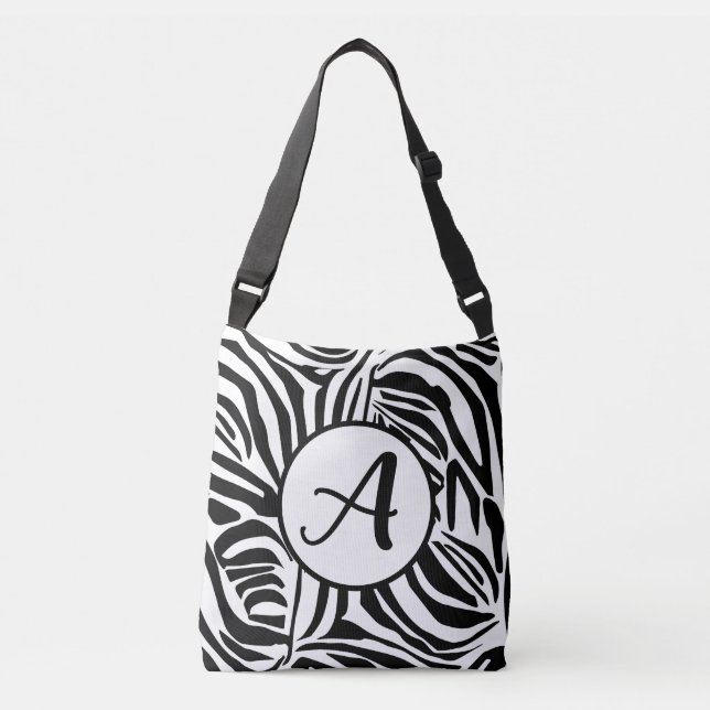 Bolsa Ajustável Padrão de Zebra (Frente)