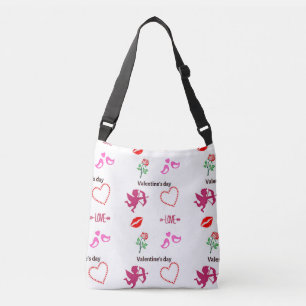 Bolsa Ajustável Padrão do dia de os namorados em branco