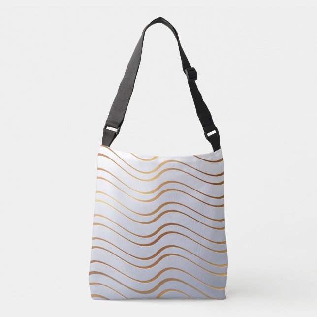 Bolsa Ajustável Padrão Dourado 3 (Frente)