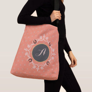 Bolsa Ajustável Padrão Equestre Monograma Lucky Horsferes
