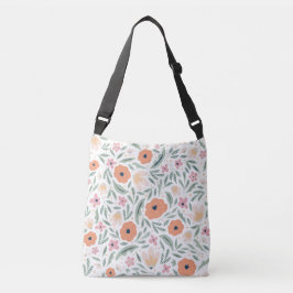 Bolsa Ajustável Padrão Floral Pastel Primavera