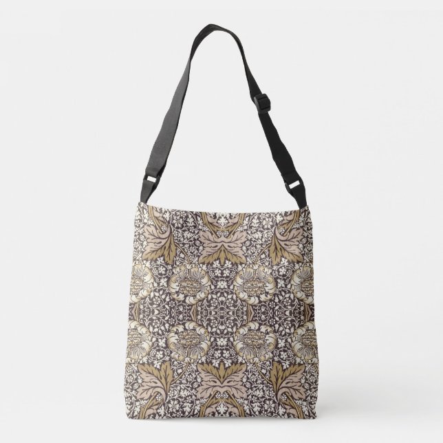 Bolsa Ajustável Padrão Floral - William Morris (Verso)