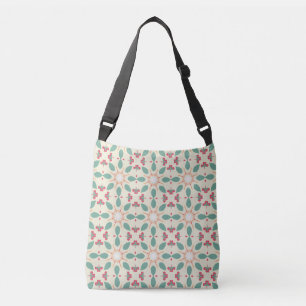 Bolsa Ajustável Padrão Geométrico Boho Retrô