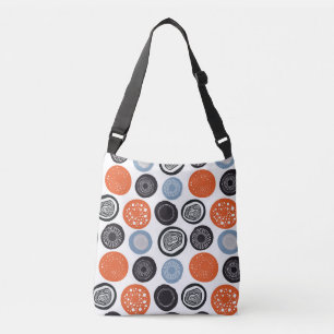 Bolsa Ajustável Padrão geométrico criativo e colorido.