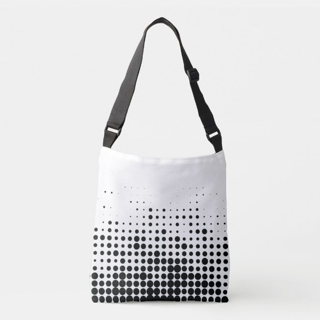 Bolsa Ajustável Padrão geométrico moderno, lúdico (Frente)