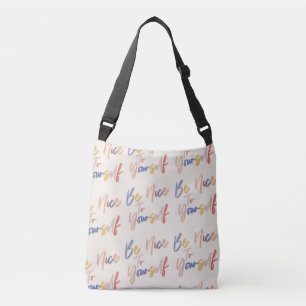 Bolsa Ajustável Padrão Motivacional Colorido