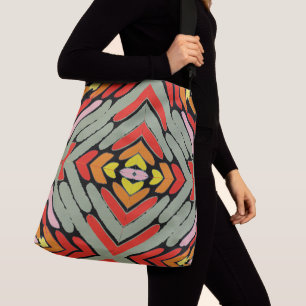 Bolsa Ajustável Padrão Tribal do Sudoeste Artístico