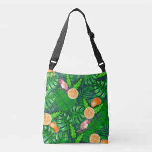 Bolsa Ajustável Padrão tropical, beija-flores