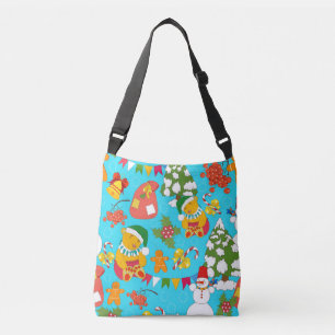 Bolsa Ajustável Padrões De Amizade Para Crianças.