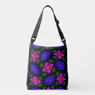 Bolsa Ajustável Padrões de flores rosa adoráveis