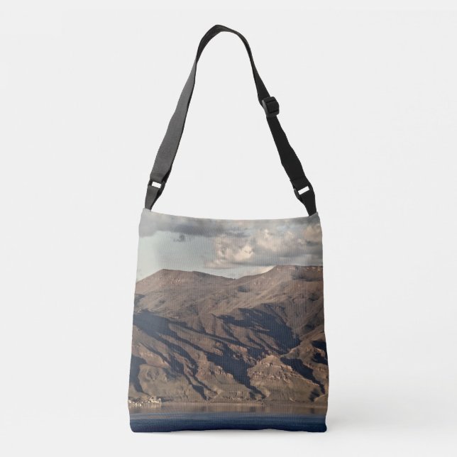 Bolsa Ajustável Paisagem com Montanhas e Lago (Verso)