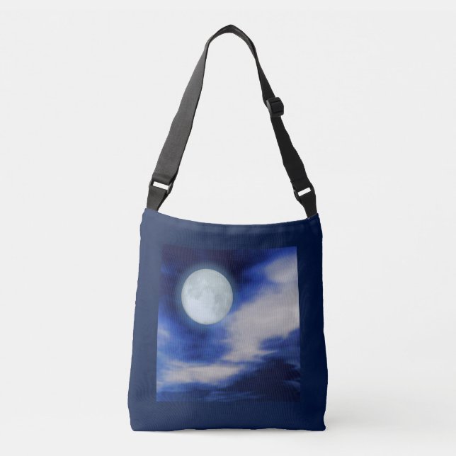 Bolsa Ajustável Paisagem Com Nuvens Ligadas (Frente)