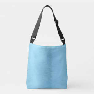 Bolsa Ajustável Paisagem metálica azul-turquesa Pastel