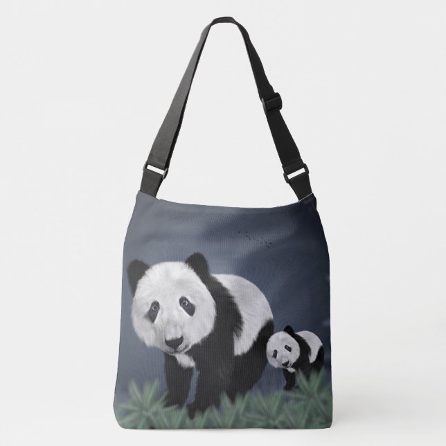 Bolsa Ajustável Panda Bears (Frente)