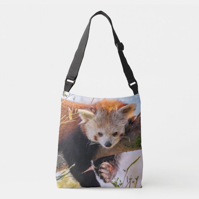 Bolsa Ajustável Pantaninha vermelha preguiçosa (Frente)