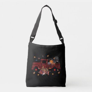 Bolsa Ajustável Pão Cão Carregando De Caminhão De Xadrez Labra