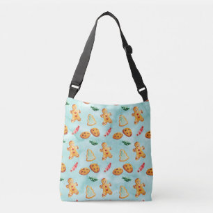 Bolsa Ajustável Pão-de-Pão-Genga Padrão de Árvore de Natal