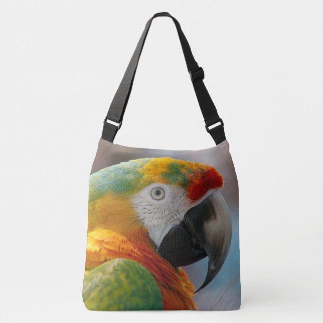 Bolsa Ajustável Papagaio Tropical (Frente)