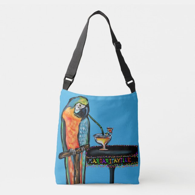 Bolsa Ajustável Papagaios de Festa (Frente)