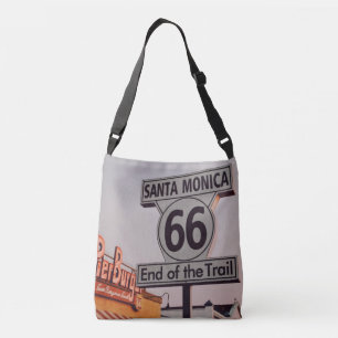 Bolsa Ajustável Papais noeis Monica Route 66 California