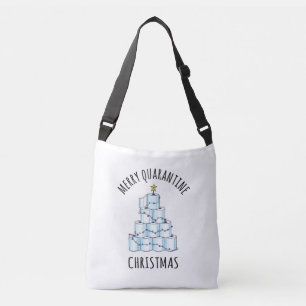 Bolsa Ajustável Papel higiênico da árvore de Natal da Feliz em q