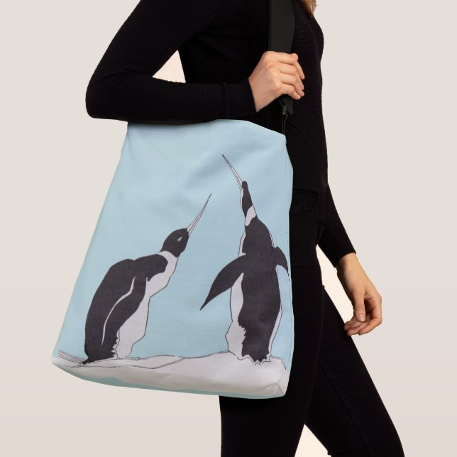 Bolsa Ajustável par de pinguins (Close Up)