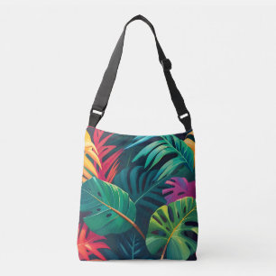 Bolsa Ajustável Paraíso de Aquarela Foliar Tropical