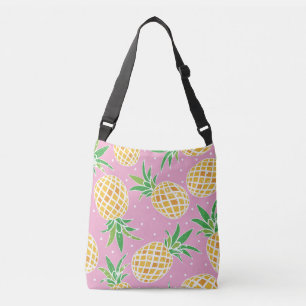 Bolsa Ajustável Paraíso do Abacaxi: Padrão Tropical