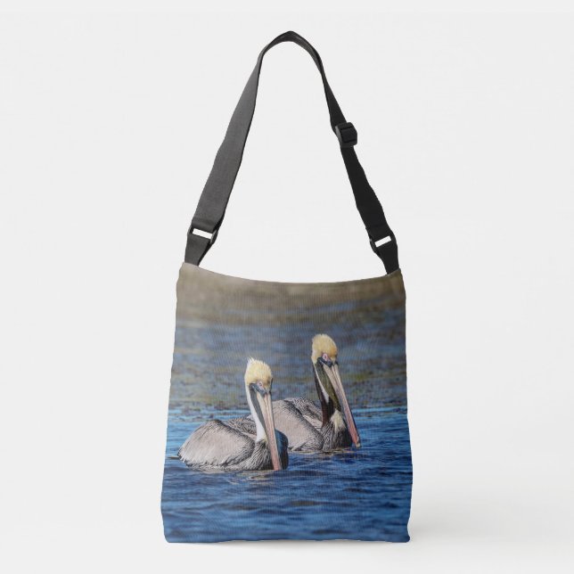 Bolsa Ajustável Pares de pelicanos (Frente)