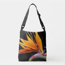 Bolsa Ajustável Pássaro Laranja da Planta do Paraíso Floral
