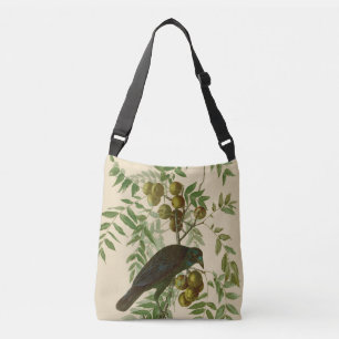 Bolsa Ajustável Pássaro Negro da Coroa Americana