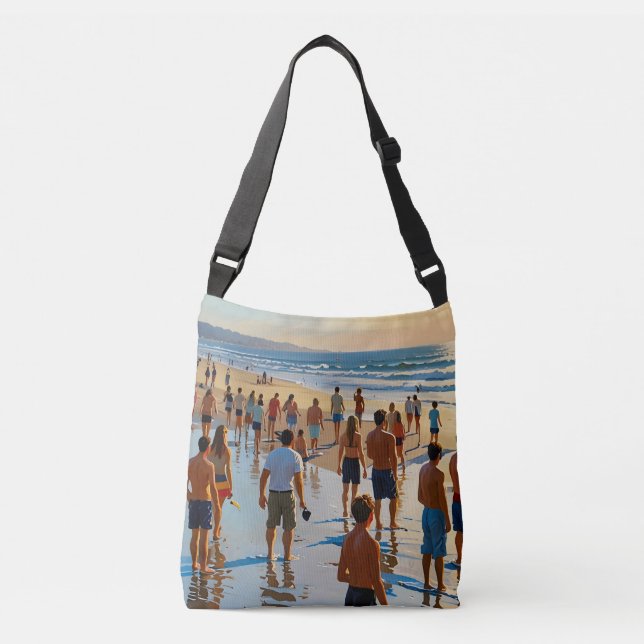 Bolsa Ajustável Passo de Praia Cruzada (Frente)