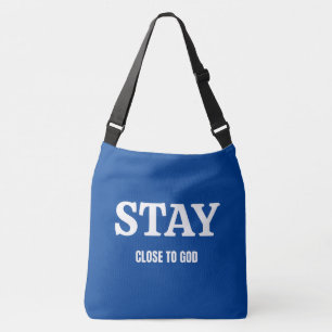 Bolsa Ajustável "Passos Féis, Orientação Divina" espiritual fofo