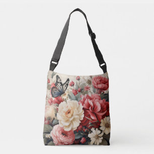 Bolsa Ajustável Pastel Blooms e Butterfly Dance Serene Floral