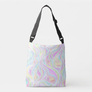 Bolsa Ajustável Pastel Rainbow - Abstrato de Vidro Arrependido