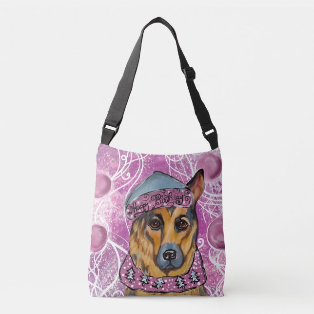 Bolsa Ajustável Pastor Alemão        (Frente)