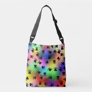 Bolsa Ajustável Pata de cães com várias cores imprime Totosbag