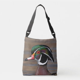 Bolsa Ajustável Pato de Madeira Masculina Fechar Saco