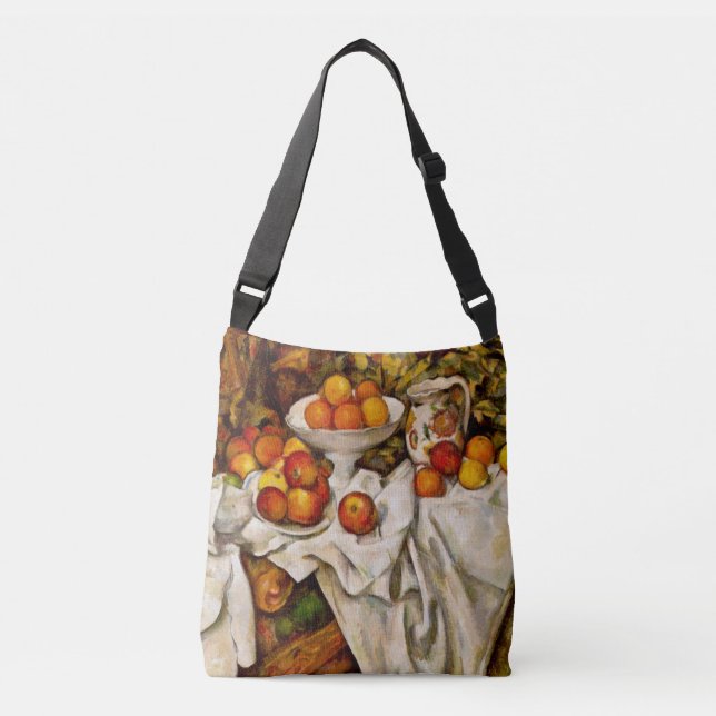 Bolsa Ajustável Paul Cezanne Apple Orangismo Impressionismo (Frente)