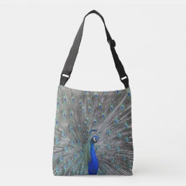 BOLSA AJUSTÁVEL PEACOCK FOTO CROSSBODY BAG