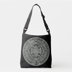 Bolsa Ajustável Pedra do Sol Asteca Mexicana Calendário Maia 1