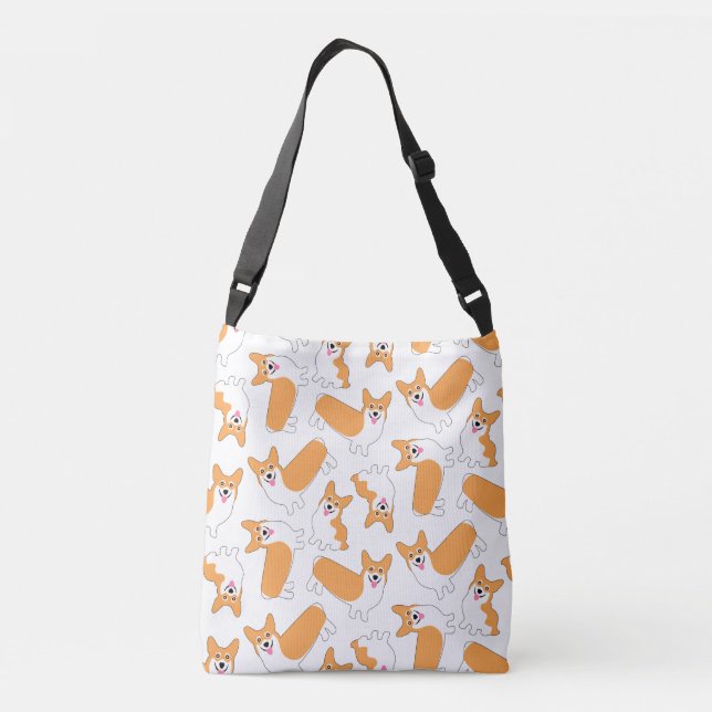 Bolsa Ajustável Pembroke Welsh Corgi (Verso)