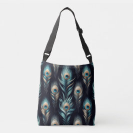 Bolsa Ajustável Penas de Pavão