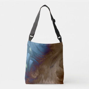 Bolsa Ajustável Penas douradas