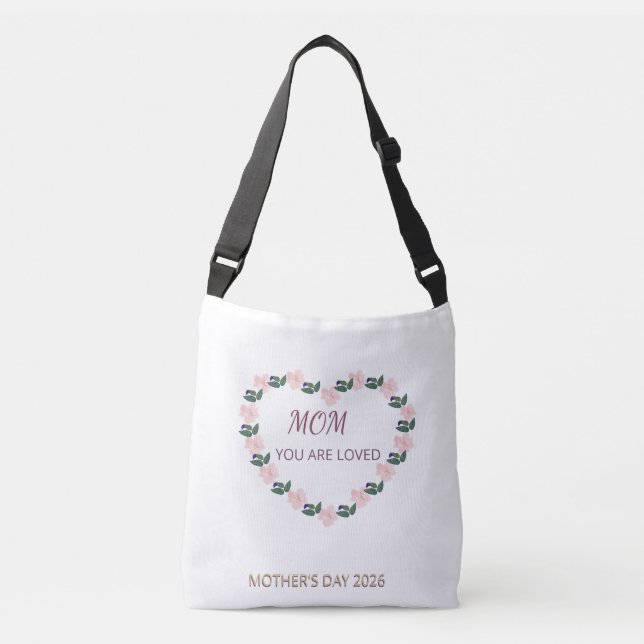 Bolsa Ajustável Peony Heart Grace for Mom (Frente)