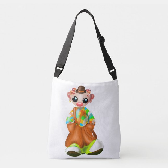 Bolsa Ajustável Pequeno Palhaço de Corpo (Frente)