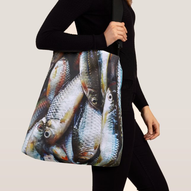 Bolsa Ajustável Pequeno Peixe Branco (Close Up)