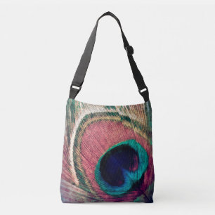 Bolsa Ajustável Pequim Pink Feather Chic