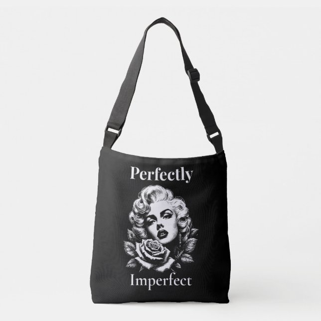 Bolsa Ajustável Perfectly Imperfect – Marilyn Noir (Frente)