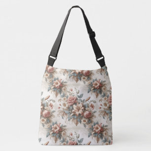 Bolsa Ajustável Perfeição Floral Antiga Leve